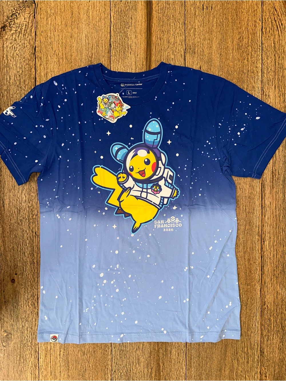 Pokémon World Championships 2026 San Francisco Exclusive Astronaut Pikachu T-Shi